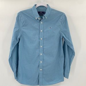 Vineyard Vines Whale Shirt 100% Cotten Youth boys size Lg (16)